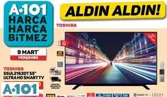 TOSHİBA 55 ULTRA HD SMART LED TV/TELEVİZYON TOSHİBA 55 ULTRA HD SMART LED TV/TELEVİZYON